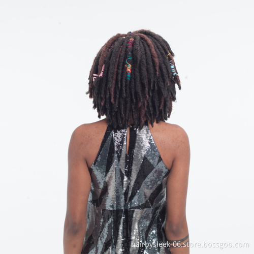 Braids Locs Hair 21 Strands 10 inch For African Braiding Soft Dread Synthetic Hair Crochet Locs Dreadlocks Hair Extension